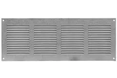 Griglia a fessura rettangolare in metallo 400x100 zincata - MR4010ZN