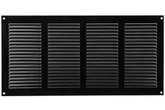 Griglia metallica 400x200 mm nera - MR4020M - RAL9005