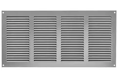 Griglia metallica 400x200 mm grigia - MR4020P