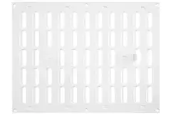 Griglia metallica regolabile 400x300 mm bianca - MR4030R - RAL9016