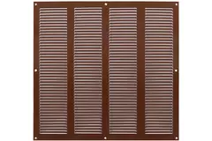 Griglia metallica 400x400 mm marrone - MR4040B