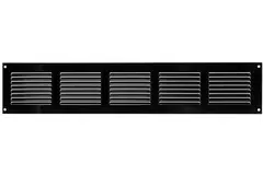 Griglia metallica 500x100 mm nera - MR5010M - RAL9005