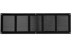 Griglia metallica 500x150 mm nera - MR5015M - RAL9005
