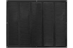 Griglia metallica 500x400 mm nera - MR5040M - RAL9005