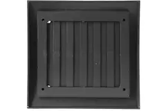Griglia a muro regolabile 190x190 mm antracite - N12RA