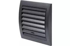 Griglia a muro regolabile 150x150 mm antracite - N10RA