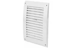 Griglia a muro regolabile 250x170 mm bianca - N25R