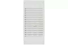 Griglia a muro regolabile 300x140 mm bianca - N30R