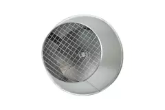 Cappello antivento tondo 315 mm sendzimir zincato