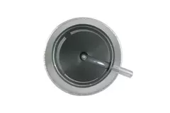 Cappello antivento tondo 315 mm sendzimir zincato