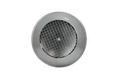Cappello antivento tondo 315 mm sendzimir zincato
