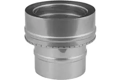 Pezzo di transizione DP/PS diametro 130 mm (130/180) I316L/I304 (D 0,5/0,6)