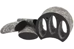 Inno silenziatore tubo di ventilazione Ø 80 mm