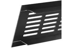 Griglia per zoccolo in alluminio - nero L=300 mm x H=40 mm -RA430B