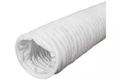 Tubo di ventilazione flessibile bianco 80 mm (6 metri)