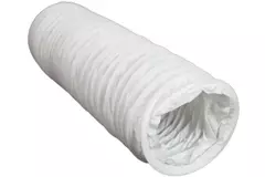 Tubo di ventilazione flessibile bianco 150 mm (6 metri)