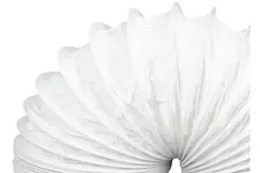 Tubo di ventilazione flessibile bianco 150 mm (6 metri)