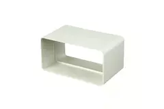 Connettore rettangolare in plastica 110x55 - KS