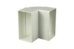 Curva rettangolare in plastica 90° 110x55 - KLV