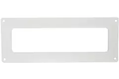 Flangia a parete rettangolare in plastica 220X55 mm - KF25