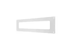 Flangia a parete rettangolare in plastica 220X55 mm - KF25