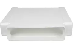 Pezzo a T rettangolare in plastica 220x90 mm - KT29