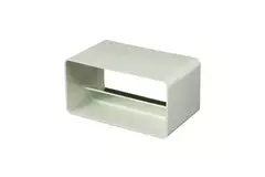 Valvola di non ritorno rettangolare in plastica 110x55 - KV