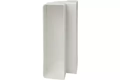 Curva rettangolare verticale in plastica 90° 220X55 mm - KLV25-90