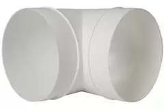 Curva tonda 90° in plastica diametro: 100 mm - AL100-90