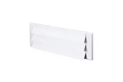 Griglia per parete esterna a superficie 300 mm x 100 mm BIANCA