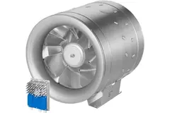 Ventilatore a tubo 450 mm a flusso misto ETALINE 9700 m³/h - EL 450 EC O 01