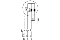 Aspiratore da tetto Ruck DHA orizzontale con interruttore di isolamento 2180 m³/h - DHA 315 E4P 42