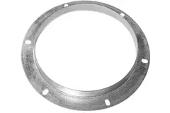 Flangia d'ingresso Ruck, lamiera d'acciaio zincata diametro 399 mm - DAF 400