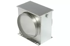 Scatola filtro aria Ruck con filtro in fibra Ø 200 (FV 200)