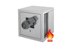 Aspiratore a cassetta per estrazione fumi Ruck con flusso d'aria lineare e motore esterno al flusso d'aria 8985 m³/h (MPC 500 D4 F4 T30)