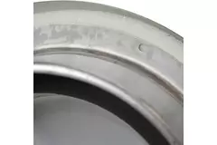 Valvola di estrazione di ventilazione in acciaio inox Ø 125 mm con boccola di montaggio - DVS125Y/ 1