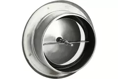 Valvola di alimentazione di ventilazione in acciaio inox Ø 125 mm con boccola di montaggio - DVS-PY125