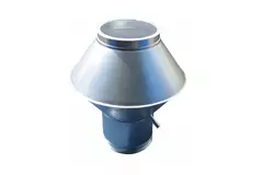 Cappello antivento 125 mm (RVS / INOX)