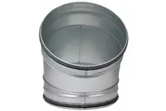 Curva tonda spiro 45° Ø 250 mm per tubo spiro