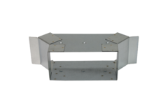 Attacco laterale 220x80 mm per canna fumaria