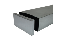 Coperchio 300x80 per tubo rettangolare zincato