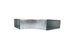 Raccordo a T 90 gradi 300x80 - 220x80 per canalizzazione