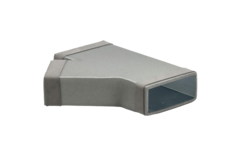 Termodotto pezzo a T 45 gradi 220x80 - 170x80 per canalizzazione
