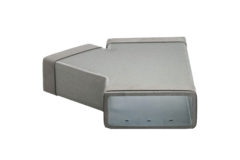 Termodotto pezzo a T 45 gradi 220x80 - 170x80 per canalizzazione