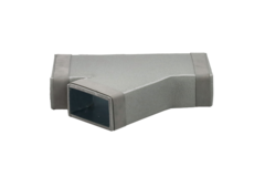Termodotto pezzo a T 45 gradi 220x80 - 170x80 per canalizzazione
