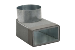 Gomito Thermoduct 170 mm x 80 mm a diametro 160 mm per canalizzazione
