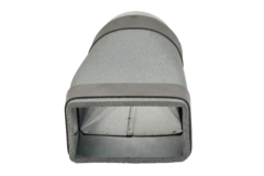 Riduzione del termodotto da 170x80 a 160 mm di diametro per canalizzazioni