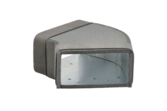 Termodotto a gomito 45 gradi 220x80 mm orizzontale