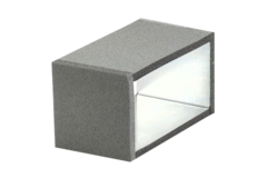 Connettore per termodotto, 220x80 mm, L=100 mm