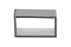 Connettore per termodotto, 220x80 mm, L=100 mm